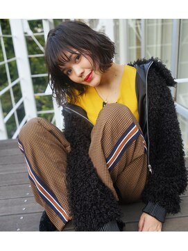 カシェ マエノヘタ(Cashe'e MAENOHETA) 無造作ウェーブスタイル♪