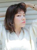 [Ravo]＊伸ばしかけボブくせ毛風カジュアルパーマ＊コスメパーマ