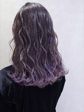 ラニヘアサロン(lani hair salon) ハイライトグラバイオレット