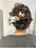 お呼ばれアップスタイル☆  by北原妙子