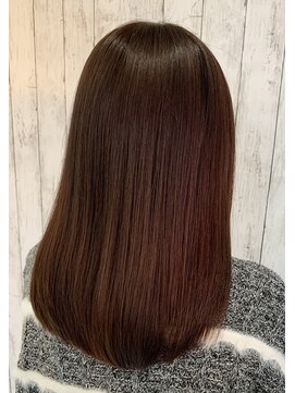 ラテ(latte) ピンクブラウン　ツヤカラー