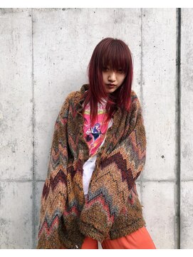 ホープ 渋谷(HOPE) ワインレッドカラー