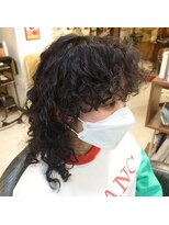 マーマレードスカイ(hair Marmalade Skies) ウルフツイストスパイラルパーマ