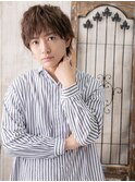 ミックスパーマでセクシー★くせ毛ショートb