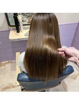 ネオリーブエクラ 上野御徒町店(Neolive eclat)&nbsp;シルクストレート　縮毛矯正　髪質改善　アースカラー