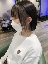 ヘアースパリゾート リアン 燕三条店(Lien)&nbsp;インナーカラー＿前髪