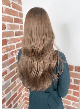 エニー 栄(Any) ロングゆるウェーブ/シアーブラウン★