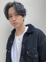 エイチ(H eitf) 【Hエイチ原宿/tatsuya】外国人風ウルフ『グレージュ』