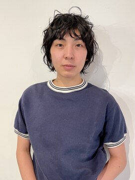 ドットプラス リム(Dot+LIM) ラフな動きのショートパーマスタイル