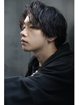 ヘアデザイン プティパ(Hair Design petit-pas) MEN'S HAIR かきあげ×ツイストスパイラル