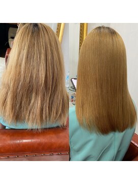 イーエス(E.S) ブリーチ毛でも縮毛は可能です!