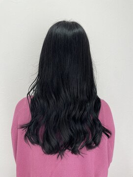 シエル 立川店(CIEL) ブルーブラック×ロング【CIEL×maki】