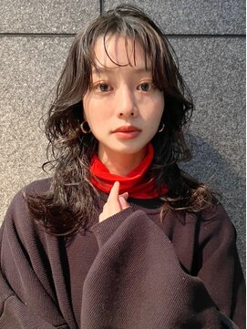 フリティ 大阪西梅田店(friity) ベージュインナーカラーショートボブレイヤーミディアム前髪