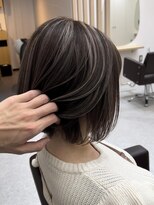 ユウル 横浜(juhl.)&nbsp;ハイライトカラー/ケアブリーチ/ニュアンスカラーくすみベージュ