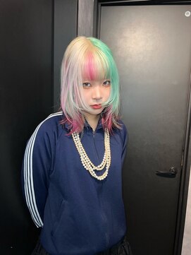 ヌル 原宿店(Null) オーダーメイド[デザインカラー/ケアブリーチ/エンドカラー]