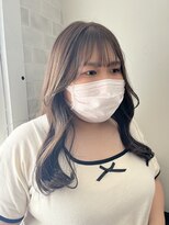 デューヘアー(due hair) 韓国風顔周りレイヤースタイル/韓国巻きスタイル