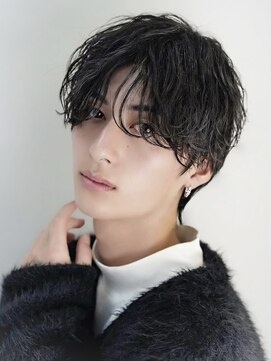 オーシャントーキョー 心斎橋(OCEAN TOKYO WEST) 韓国ヘアニュアンスパーマカルマセンターパートコンマヘアウルフ