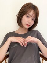 リル バイ ジルブラン(Lil by JIL BLAN) 前髪 こなれミディ イメチェン ウェーブパーマ 韓国マッシュ