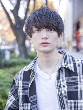 シティ(CITY) 【小久保style】ベリーショートニュアンスパーマグレーベージュ