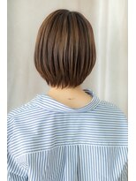 カバーヘア イヴ 戸頭店(COVER HAIR EVE)&nbsp;■グレーベージュ大人ハイライト前下がりボブ511-3戸頭20代30代