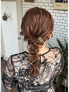 フェリーチェ(Felice) 編みおろし 参列ヘア イベントヘア 結婚式ヘア デートヘア