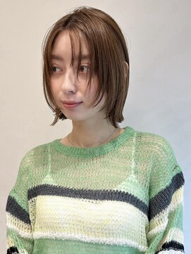 ローネス(LONESS) 切りっぱなしボブ　ぷつっとボブ　外ハネボブ　レイヤーボブ