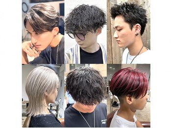 ダルシット(dulcet★★★)の写真/【トレンド×再現性】大人気『波巻き、フェザー、ツイスパ』男らしさと個性を引き出すスタイルを