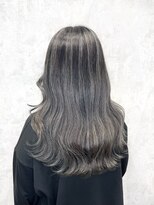 デミヘアー(Demi hair)&nbsp;バレイヤージュ シルバーカラー
