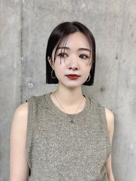 ガーデン 渋谷(GARDEN) イメチェン美髪小顔似合わせカットサイドバング外ハネボブカット