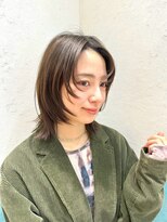 ロンド レグリーズ 立川(Lond leglise)&nbsp;ミニウルフレイヤーカット顔周りカット前髪カット韓国ボブ/立川