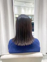 ミシェリー 新宿店(misherry)&nbsp;ナチュラルセミディ小顔似合わせ美髪外はねワンカールレイヤー