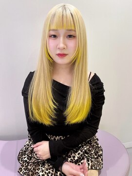 ジーナリア(Xena ria) 《袴田》ミルクティーベージュ/ペールベージュ/イエロー