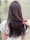 ＊ブリーチなしラズベリーピンクブラウンパープルピンクボルドー