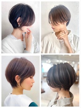 ロストシティー 二俣川(LOST CITY)の写真/【ショート・ボブ】技術の差が出やすいカットはぜひお任せください★大幅なイメチェンやメンテナンスにも◎