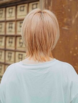 ヘアアンドリラクゼーション シャッセ(Hair&Relaxation SASE) 伸ばしかけウルフ
