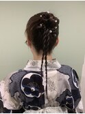 浴衣ヘアセット