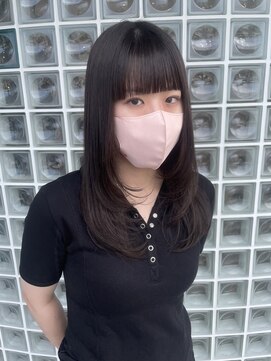 ラグ バイ シゲルカットクラブ 神田久志本店(lag) レイヤーたっぷりストレートヘア