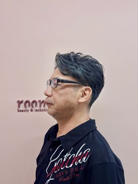 ルーム シンサイバシ(room shinsaibashi) 【room心斎橋/竹田鈴花】メンズ/さわやかアップバング