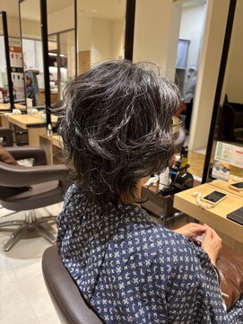 ユニックス イオンモール川口前川店(UNIX) ウェーブパーマ 外ハネ