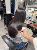 髪質改善×ストレート