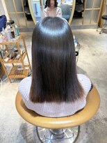 ロンド シャルム 吉祥寺(Lond charme)&nbsp;オリーブグレー/ボブ/顔周り/小顔/レイヤー/髪質改善/縮毛矯正