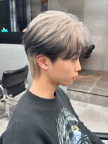 ギークス(GEEKS)&nbsp;【GEEKS渋谷】シースルーフェザー/エンドカラー/ブリーチカラー