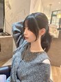 ジーナ 豊洲(Zina)&nbsp;結んでも可愛い顔まわりカット