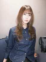 ネロ ヘアアンドライフストア 渋谷(NERO HAIR AND LIFESTORE) 【松井隆人】バタフライレイヤー ハッシュカット ココアブラウン