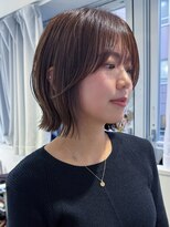 ホープ(hope)&nbsp;レイヤーボブ/モカブラウン/シースルー/大阪