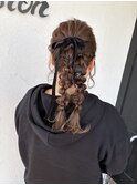 お呼ばれヘアセット