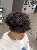 MEN’S HAIR/波巻ツイストスパイラル/フェザーパーマ/本町y