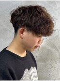 MEN’S HAIR/サーフカール/刈り上げセンターパート/群馬高崎