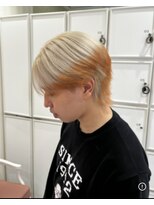 ビビディ バビディ ブー 河原町三条店(Bibbidi.bobbidi.boo)&nbsp;▽エンドカラー/ハイトーンカラー/ホワイトベージュ/オレンジ
