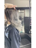 ヘアーデザイン ジェルム(Hair Design germe)&nbsp;ブリーチシルバーカラー #しのだスペシャル